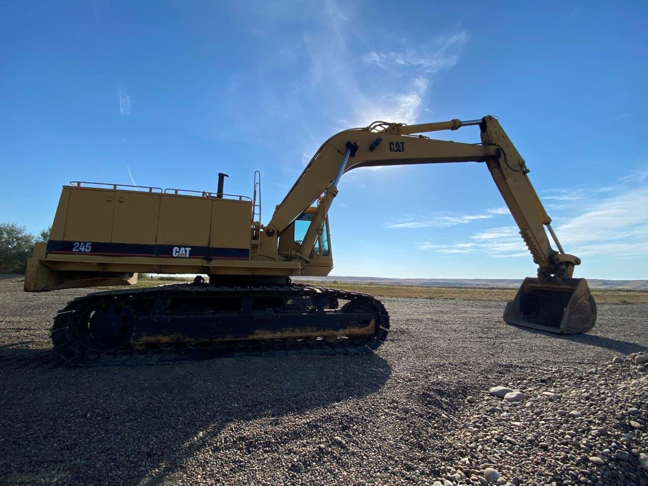 1978 CATERPILLAR 245 Excavator with Dig and Cleanup Bucket #6502 BP