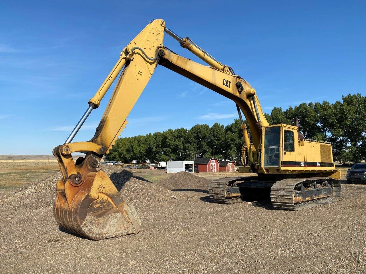 1978 CATERPILLAR 245 Excavator with Dig and Cleanup Bucket #6502 BP