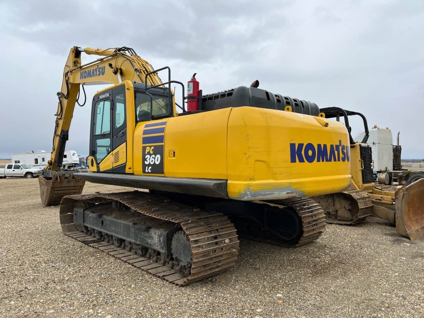 2013 Komatsu PC360LC 10 Excavator with Thumb and new Engine #6767 JF