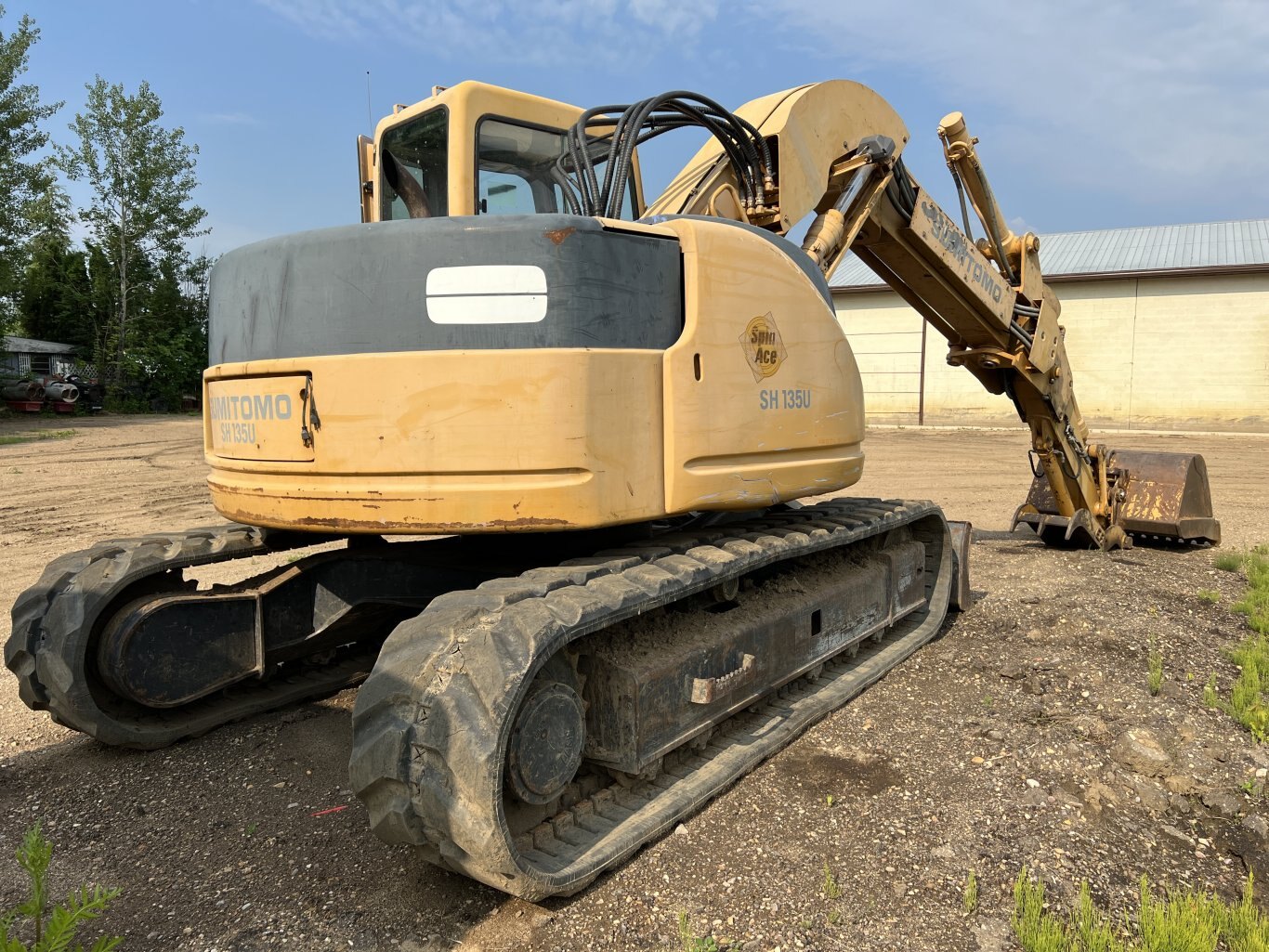 1999 Sumitomo SH135 U Excavator LOW Hours #7470 JF