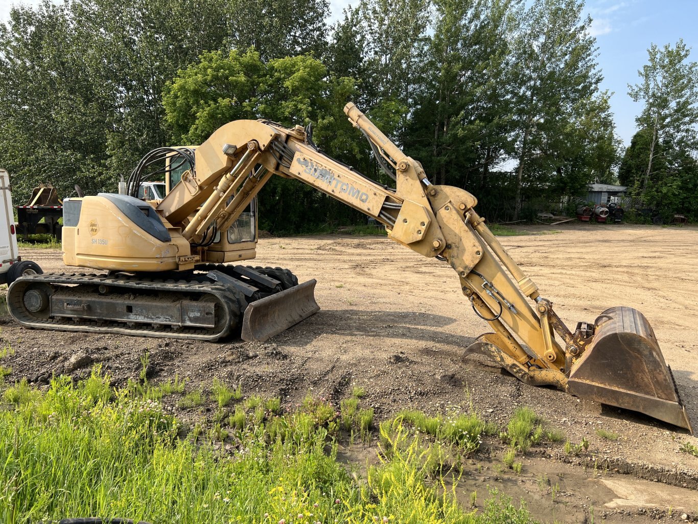 1999 Sumitomo SH135 U Excavator LOW Hours #7470 JF