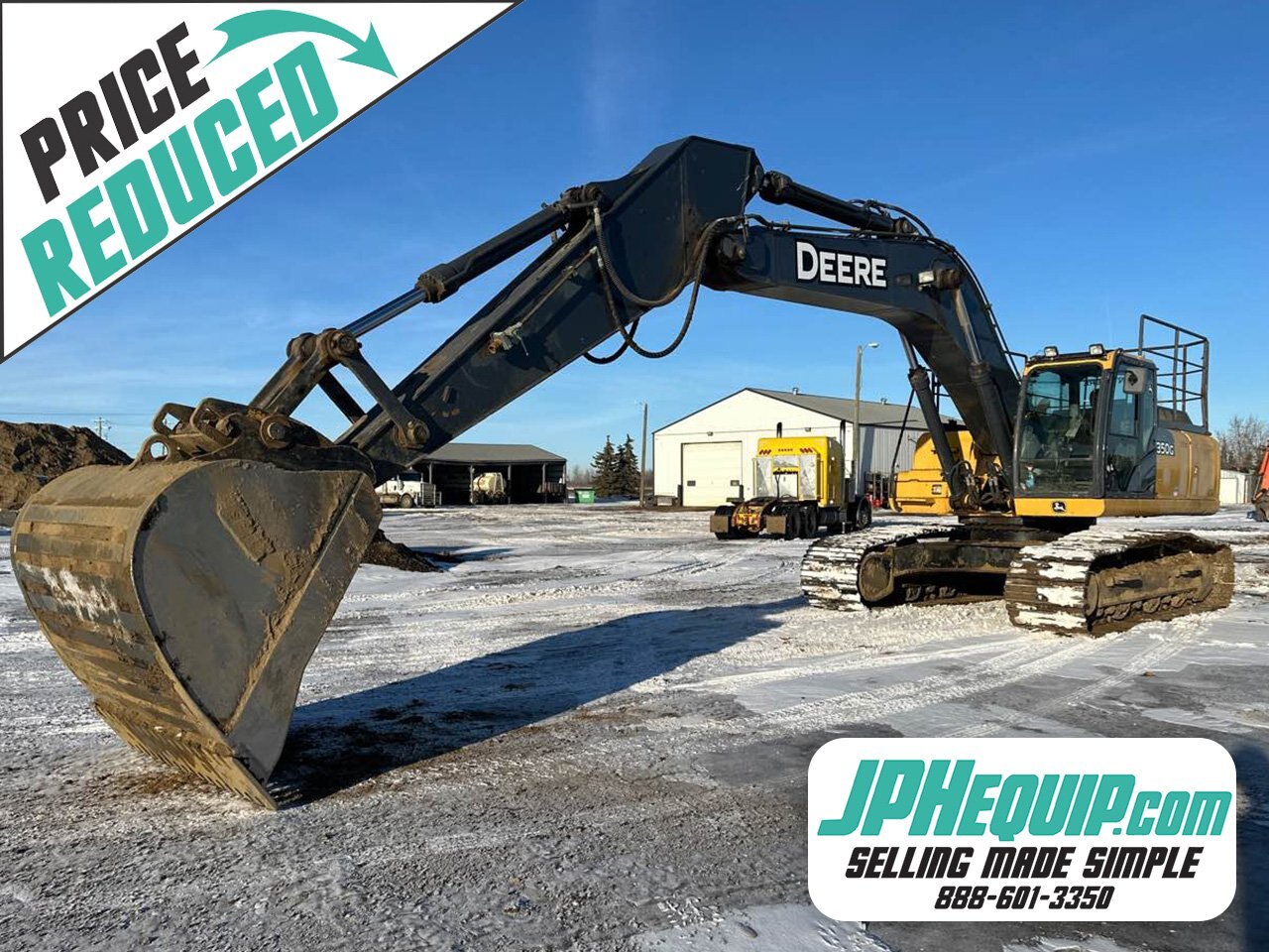 2012 DEERE 350G LC Excavator with New Engine #8012 JA