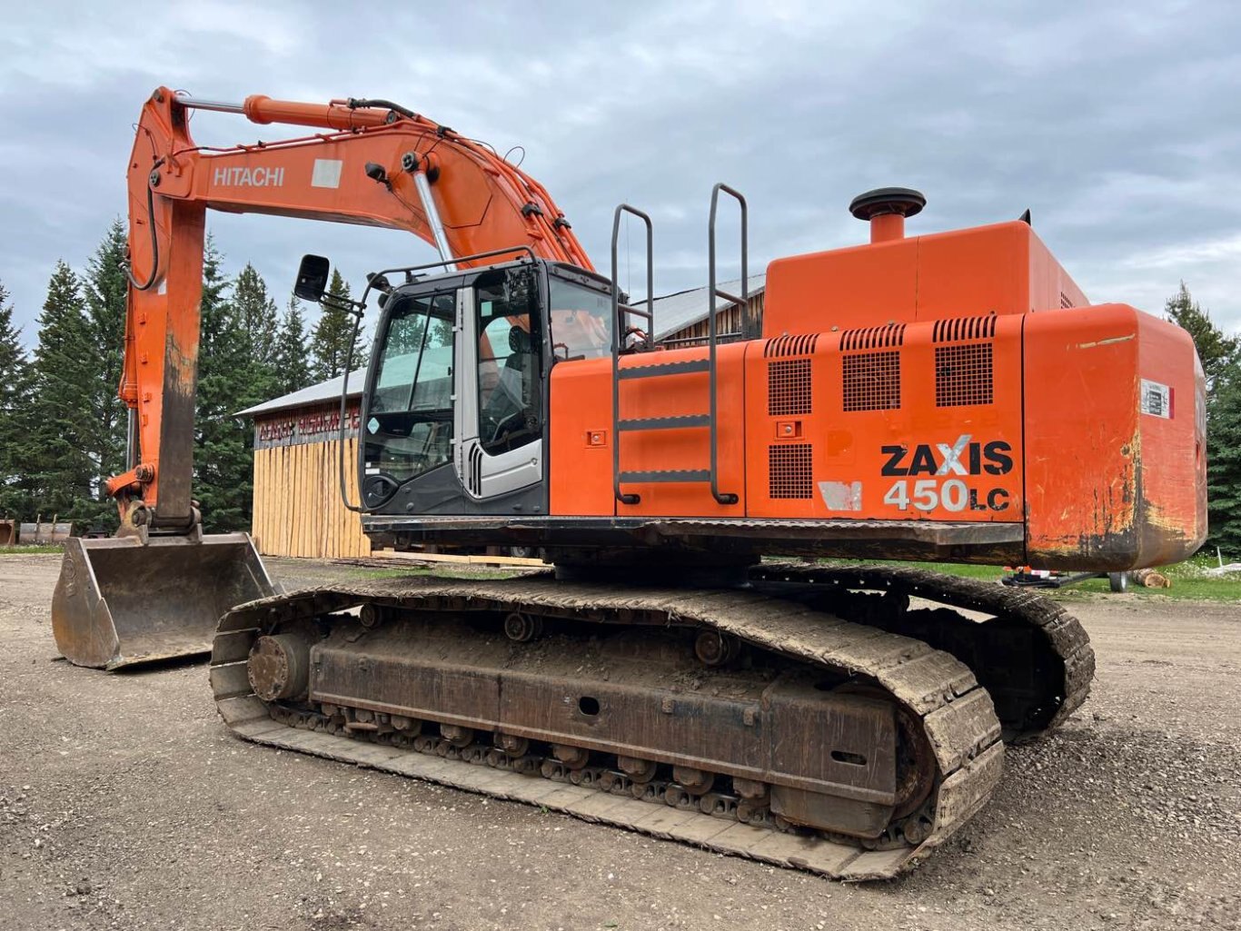 2011 Hitachi ZX450LC 3 Excavator #7467 JF