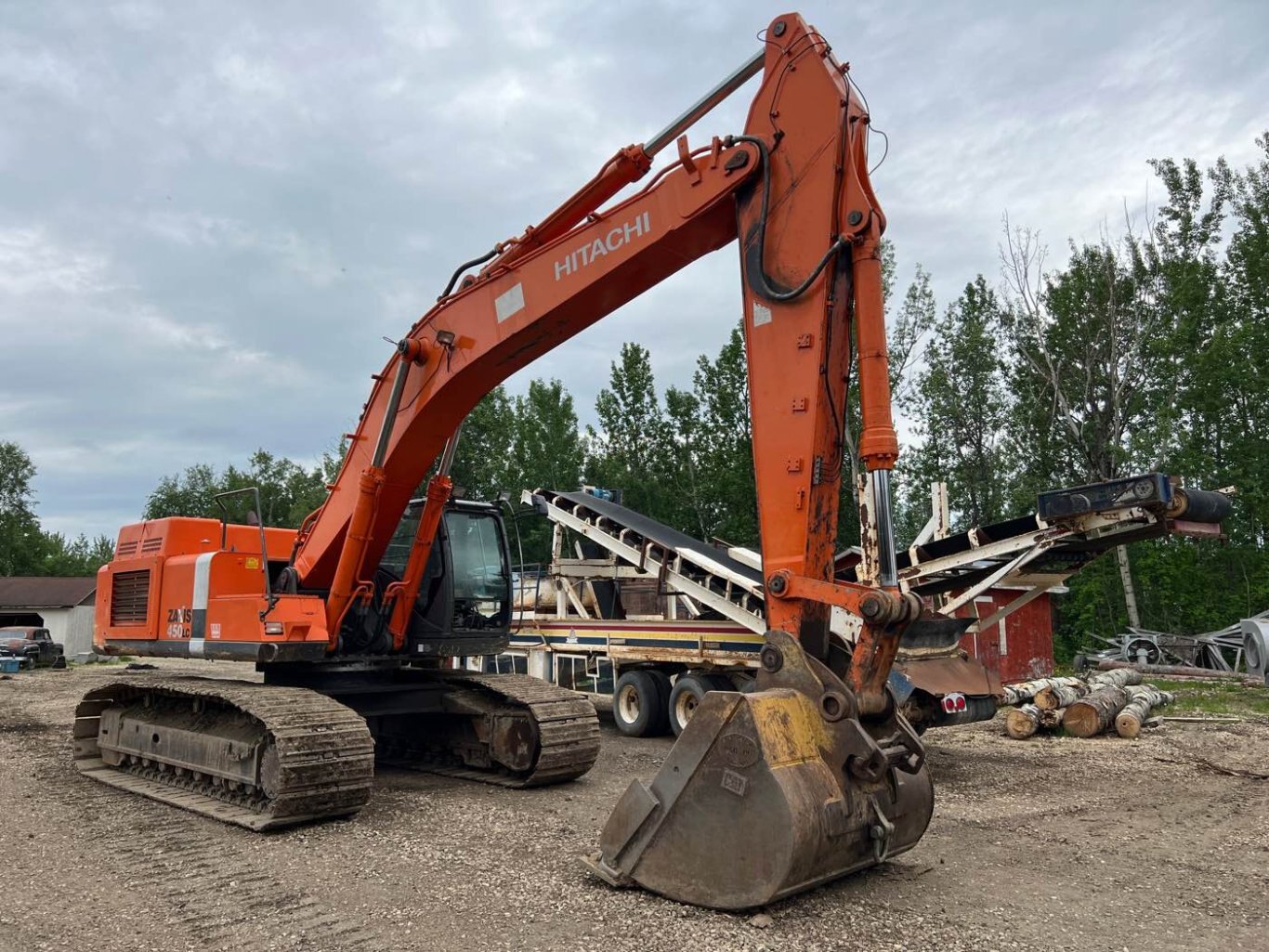 2011 Hitachi ZX450LC 3 Excavator #7467 JF