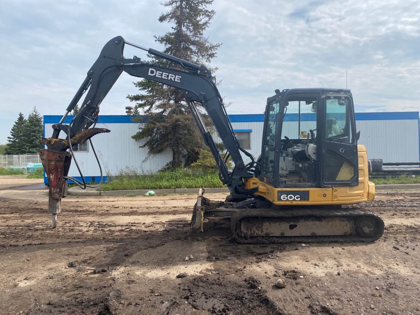 2013 Deere 60G Excavator #7935 AS