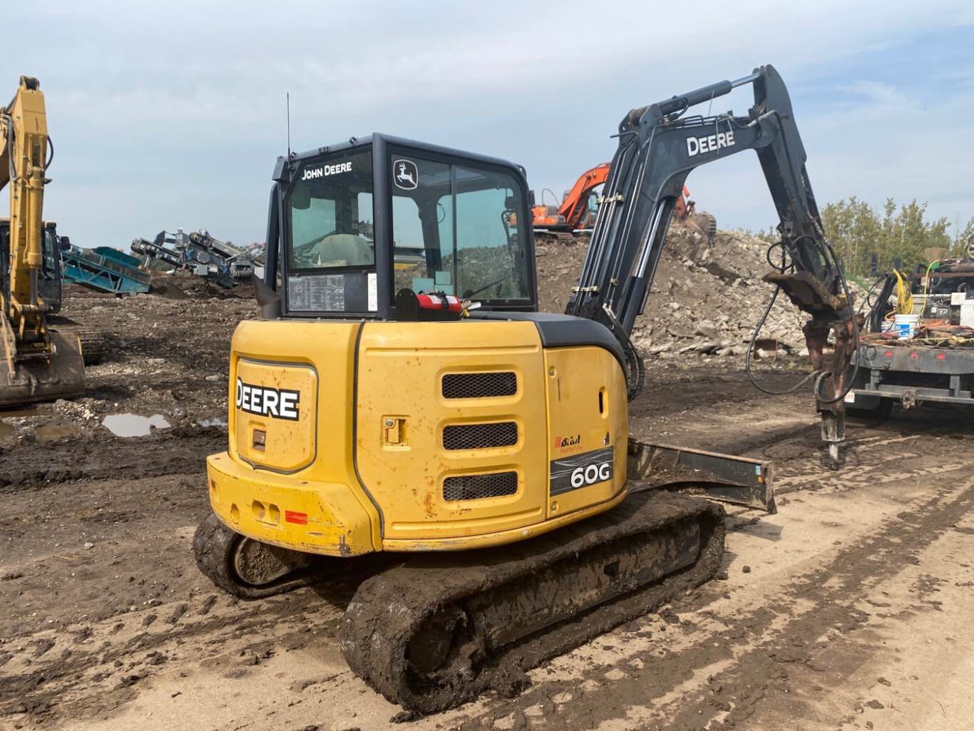 2013 Deere 60G Excavator #7935 AS