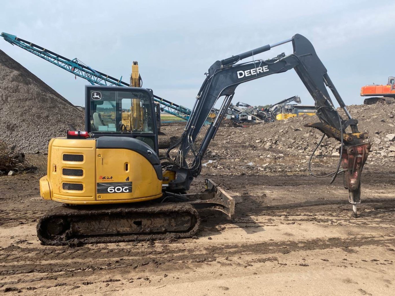 2013 Deere 60G Excavator #7935 AS