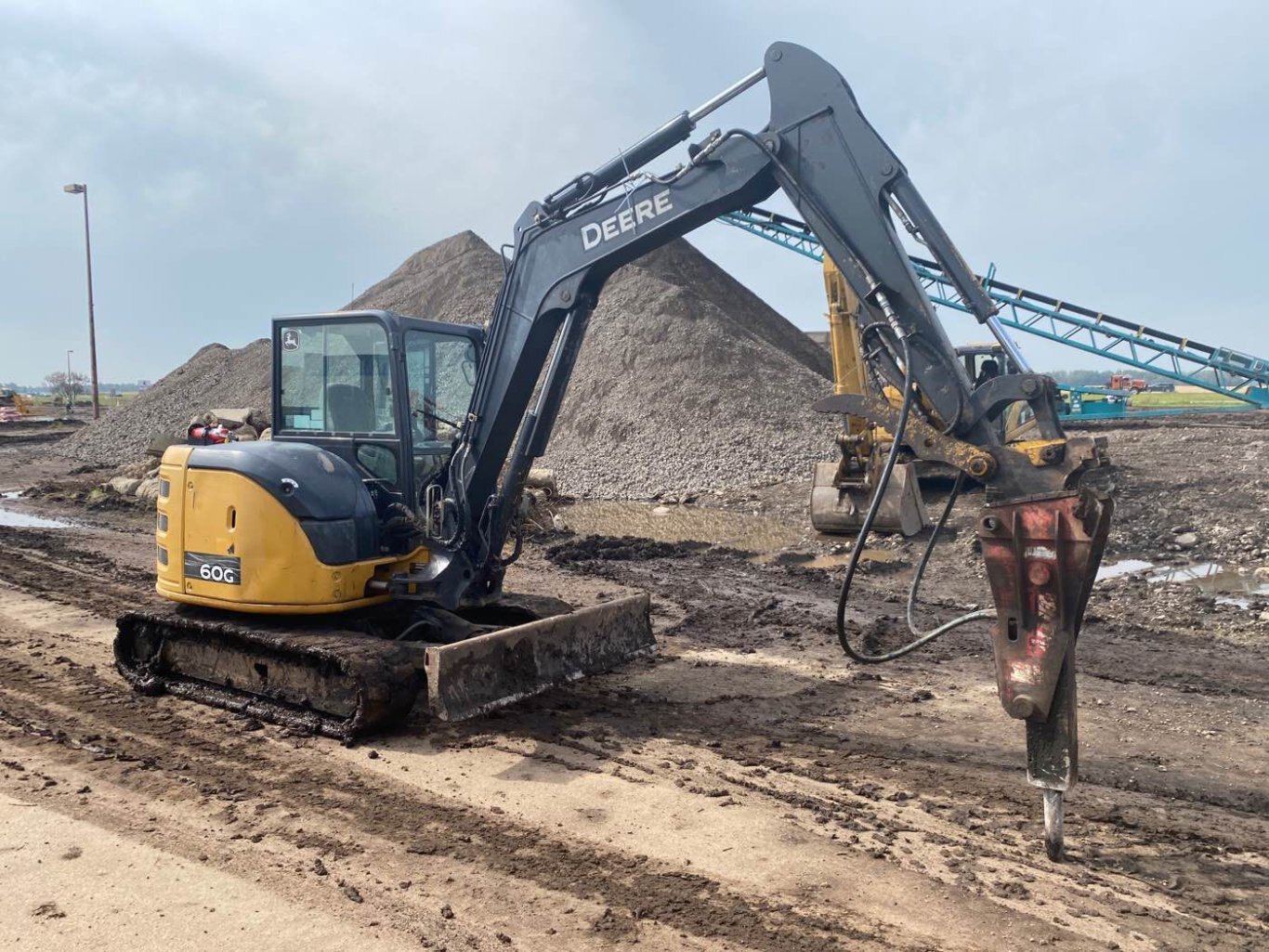 2013 Deere 60G Excavator #7935 AS