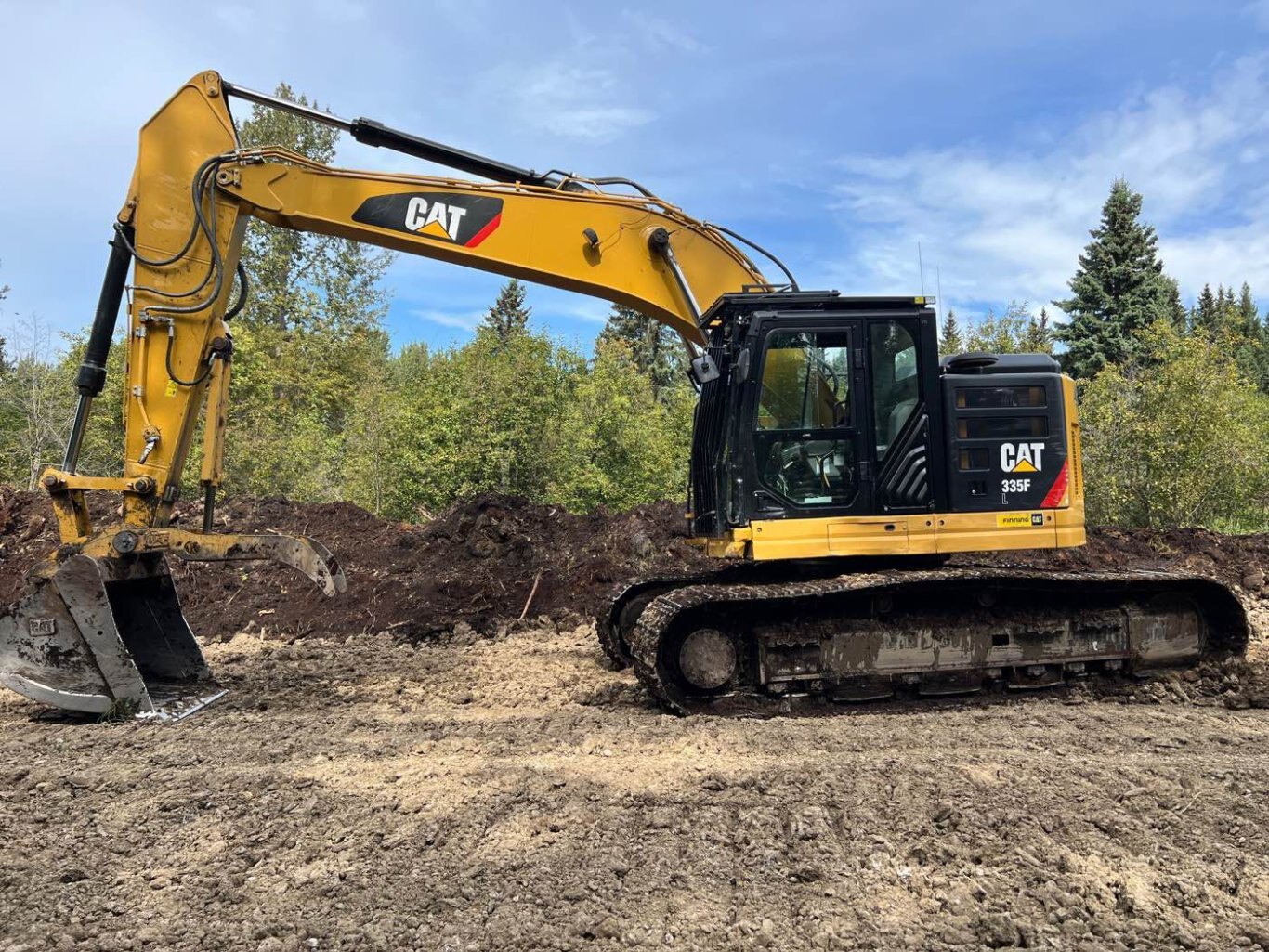 2018 CAT 335F L Excavator with Thumb #7811 JF