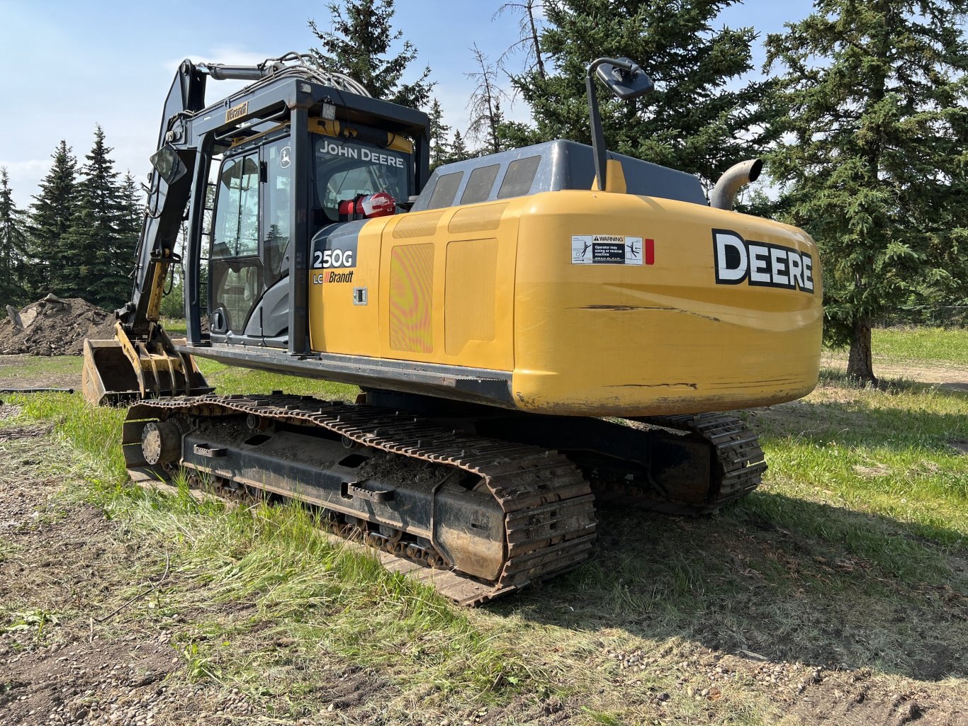 2013 Deere 250G LC Excavator with Thumb #7508 JF