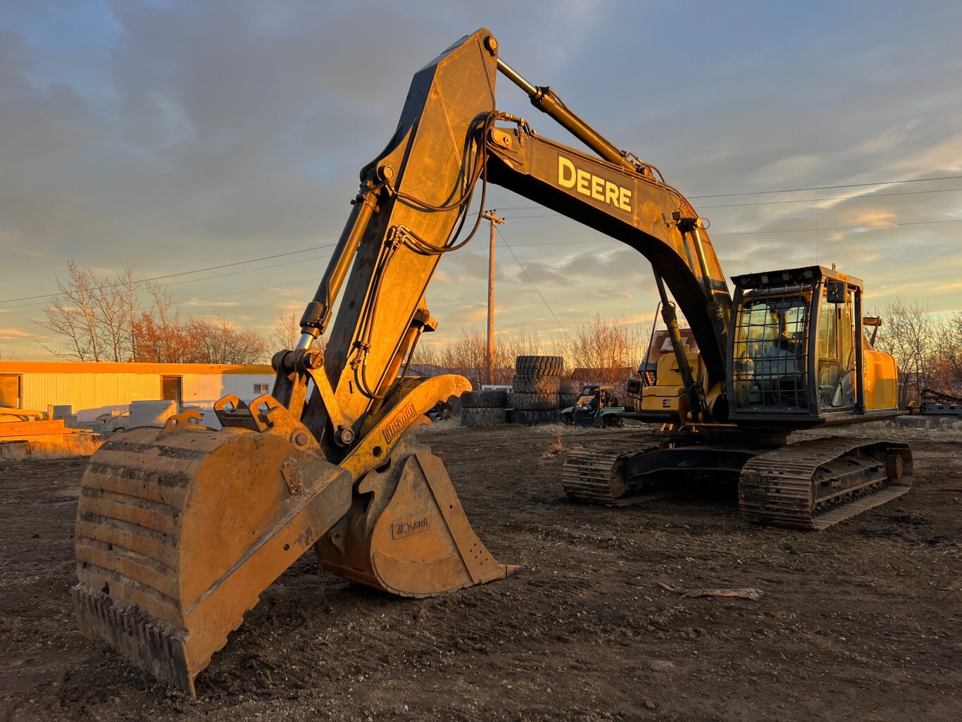 2013 Deere 250G LC Excavator with Thumb #7508 JF