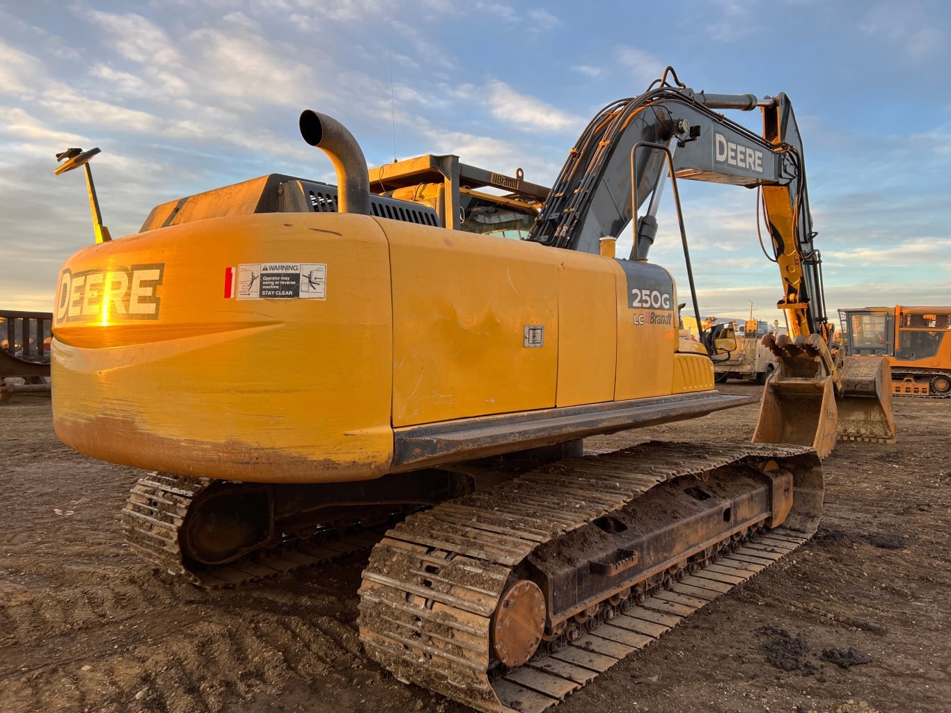 2013 Deere 250G LC Excavator with Thumb #7508 JF