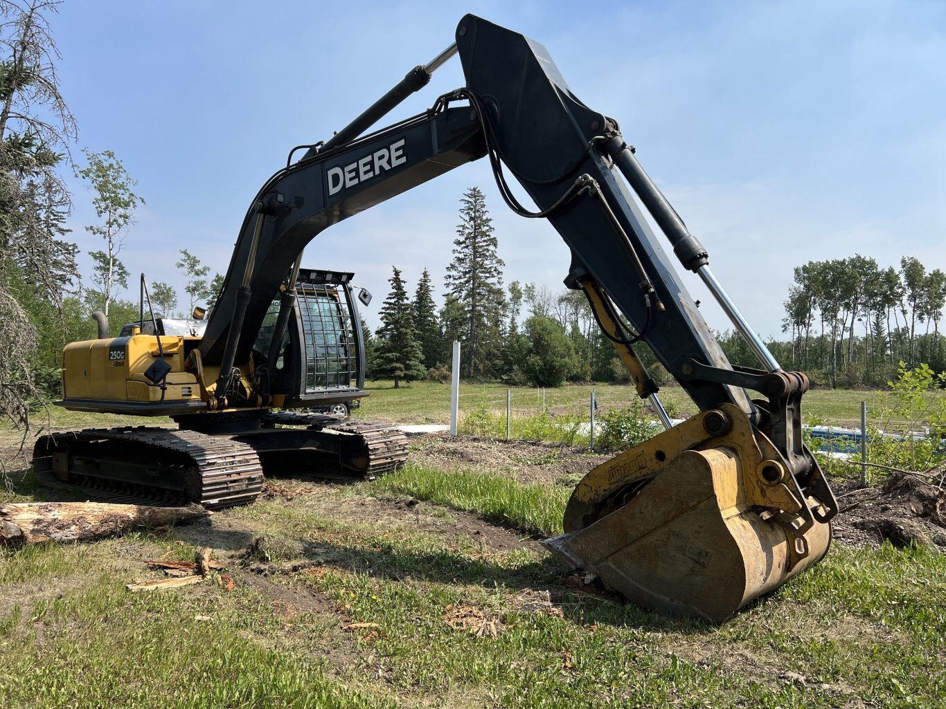 2013 Deere 250G LC Excavator with Thumb #7508 JF