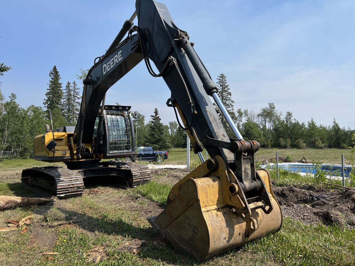 2013 Deere 250G LC Excavator with Thumb #7508 JF