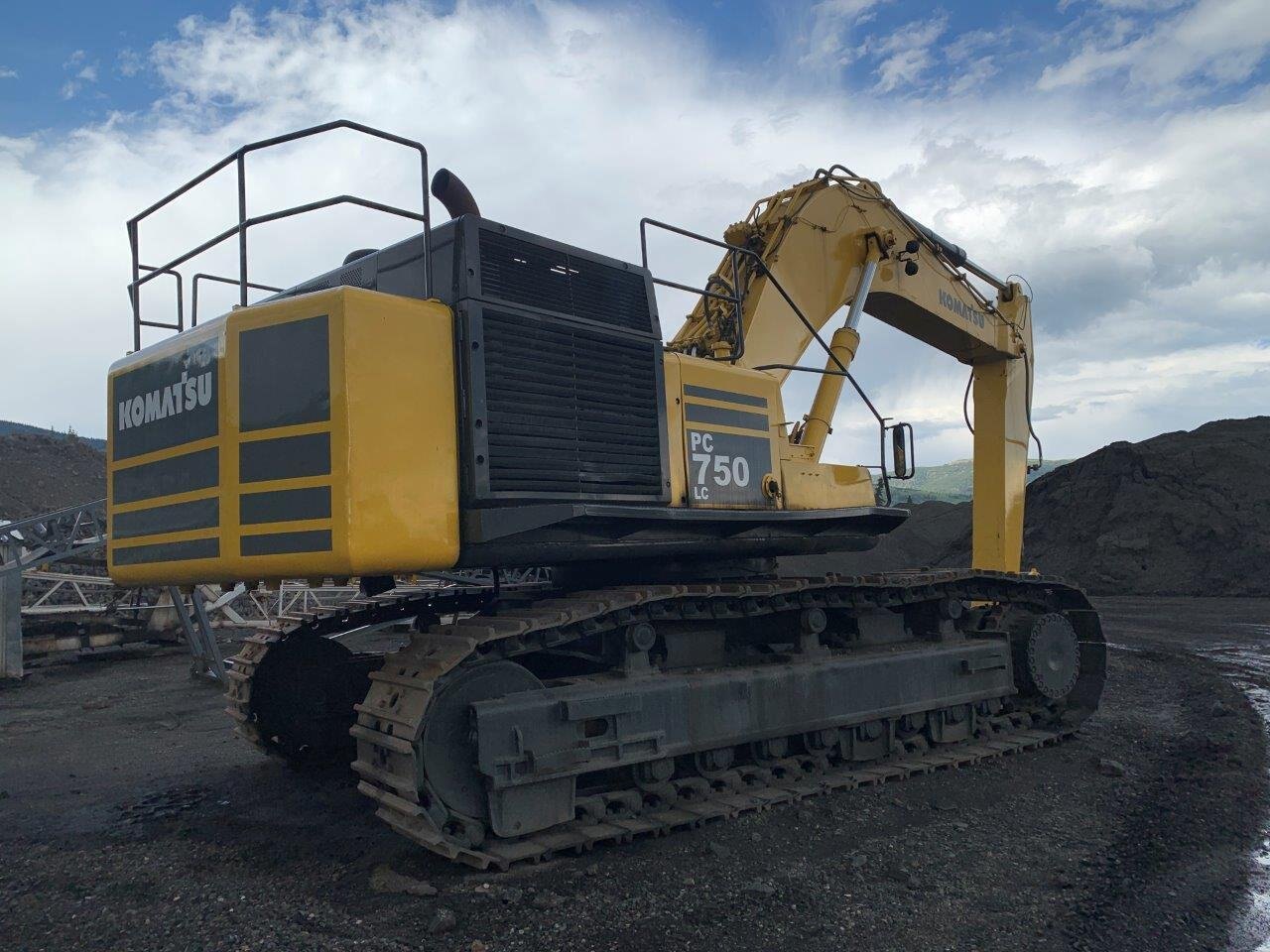 2005 Komatsu PC750 LC Tracked Excavator #5852 JF