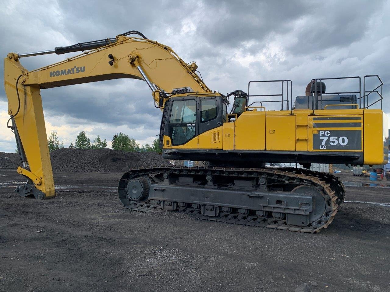 2005 Komatsu PC750 LC Tracked Excavator #5852 JF