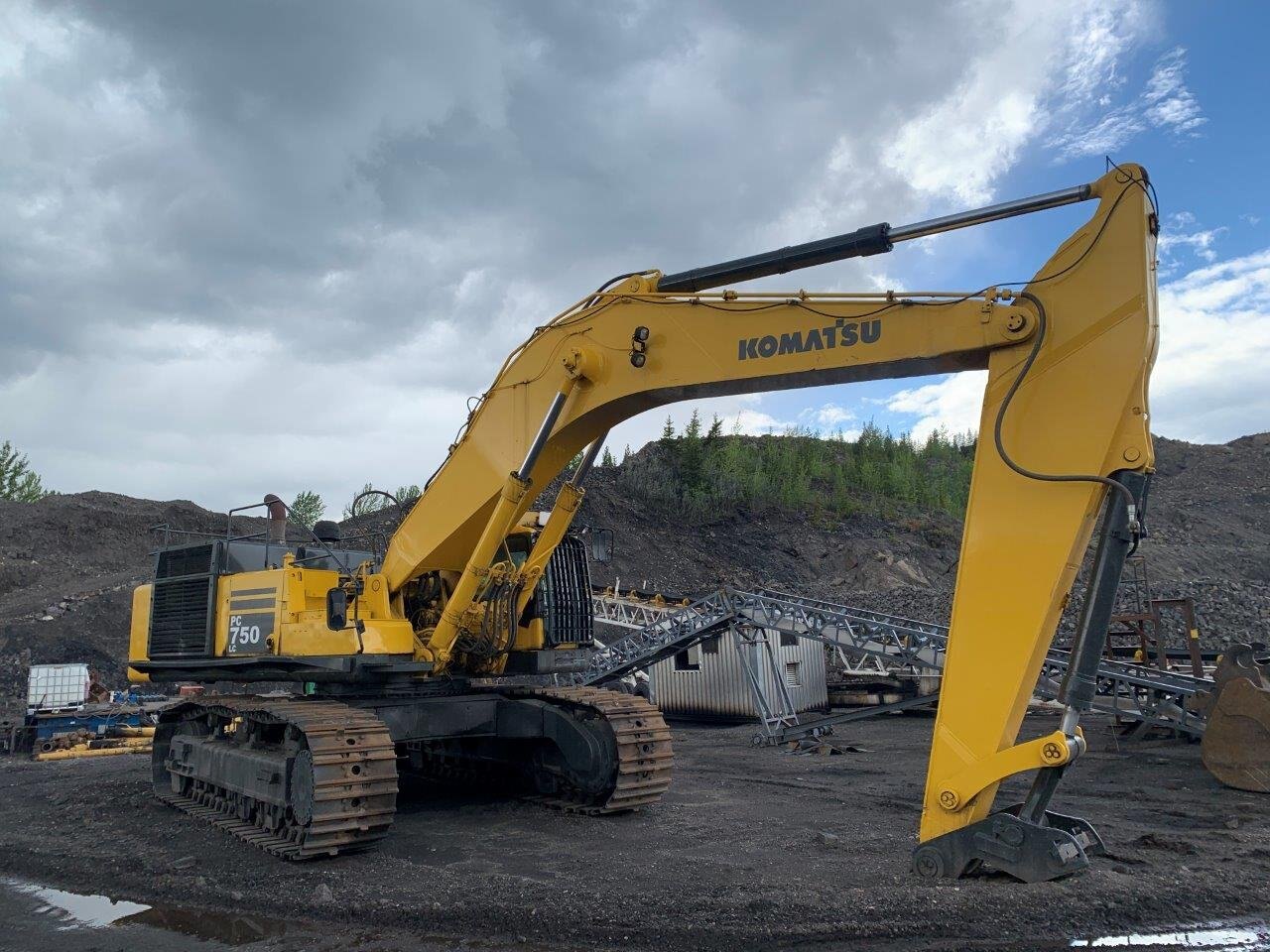 2005 Komatsu PC750 LC Tracked Excavator #5852 JF