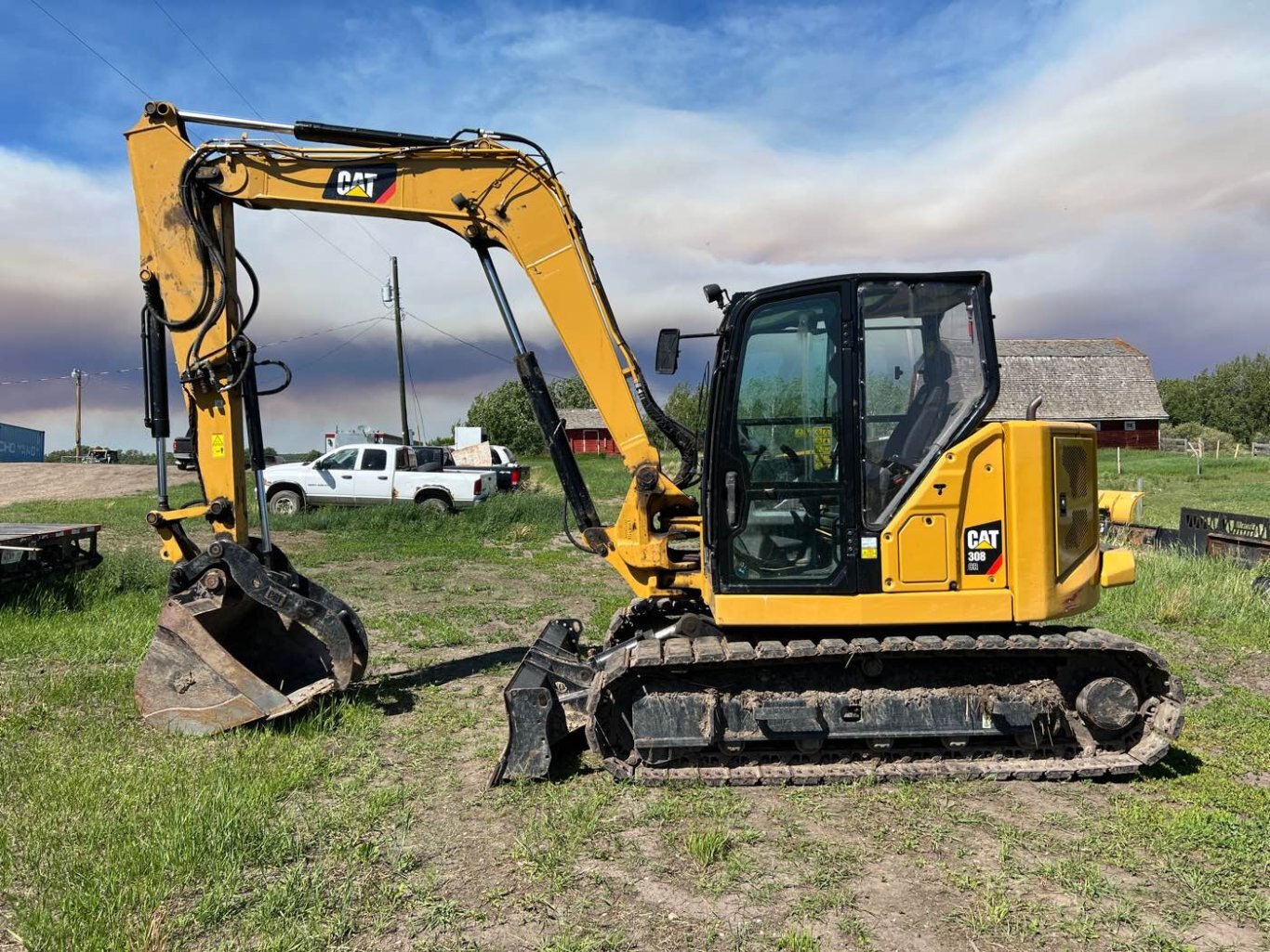 2019 CATERPILLAR 308 CR Excavator #7494 JF