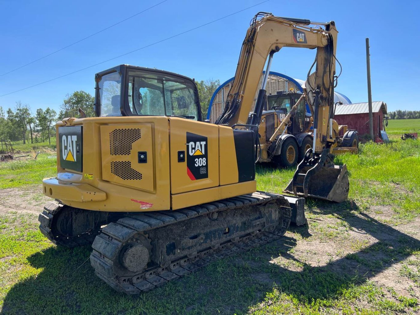 2019 CATERPILLAR 308 CR Excavator #7494 JF