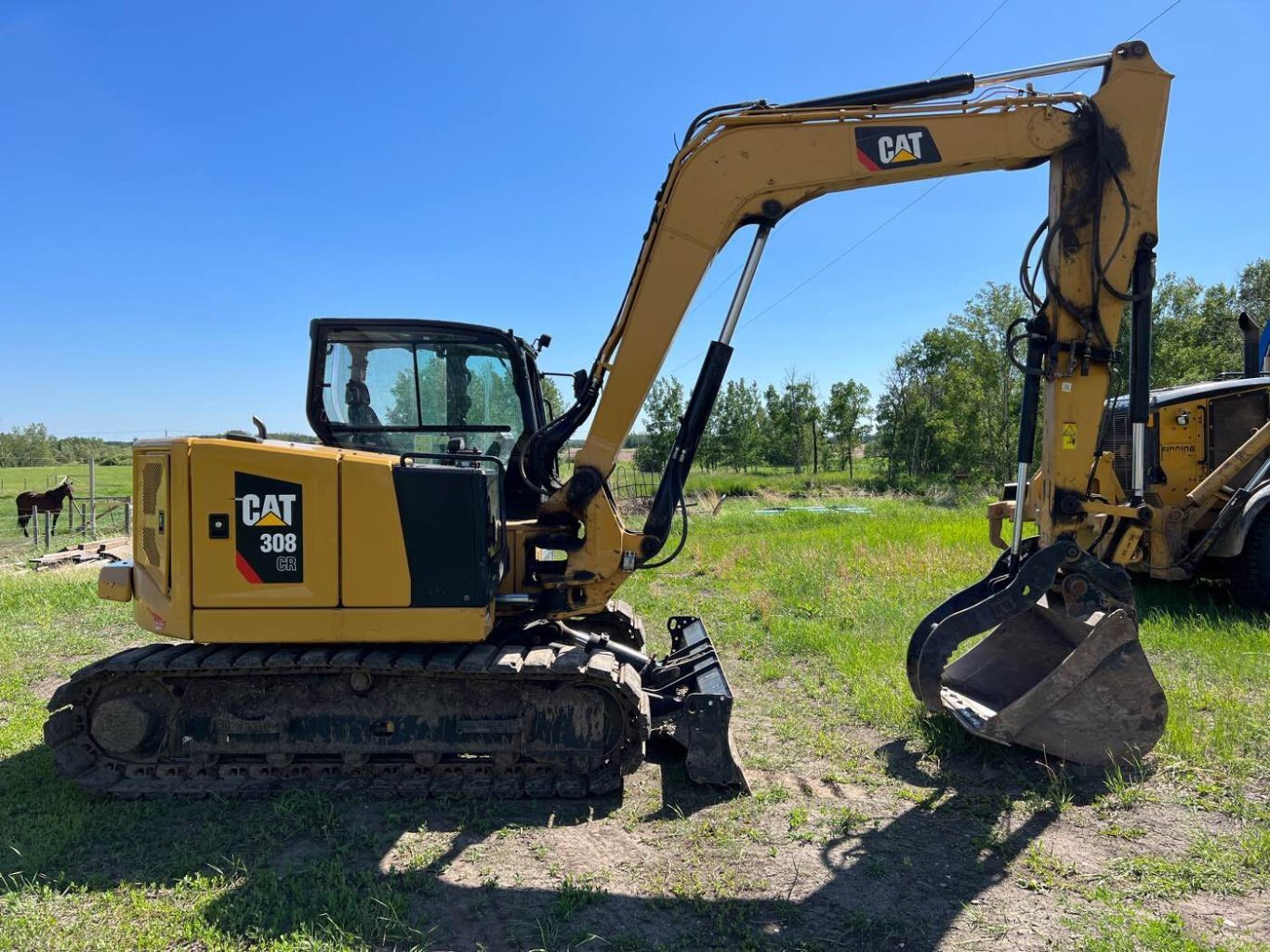 2019 CATERPILLAR 308 CR Excavator #7494 JF