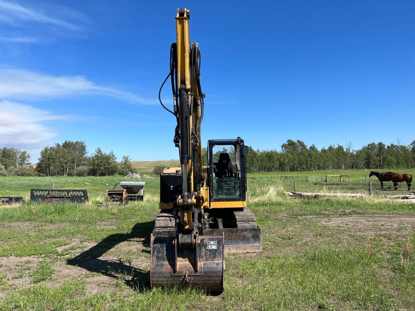 2019 CATERPILLAR 308 CR Excavator #7494 JF