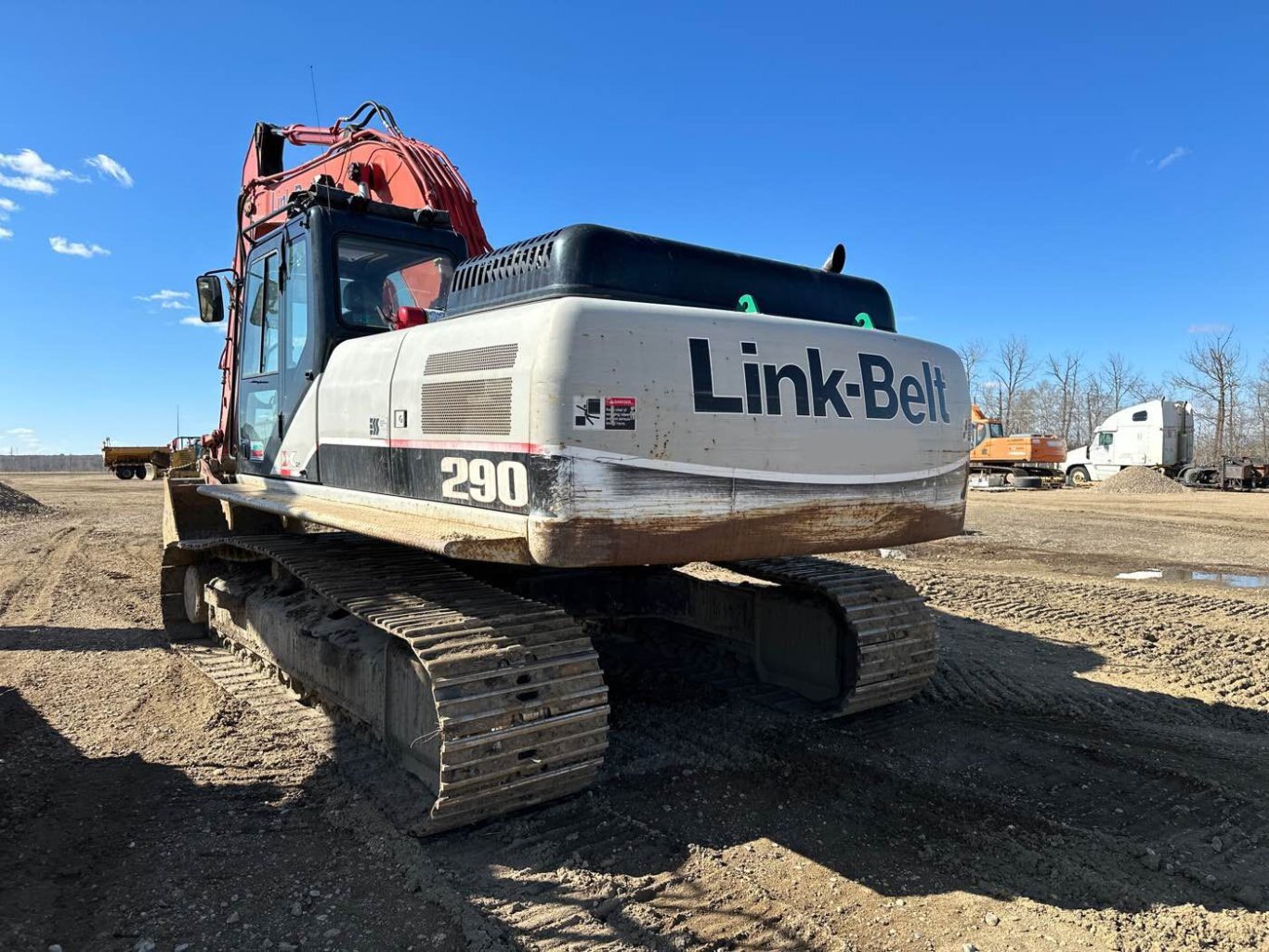 2014 Link belt 290X2 Excavator with Thumb #7183 JP