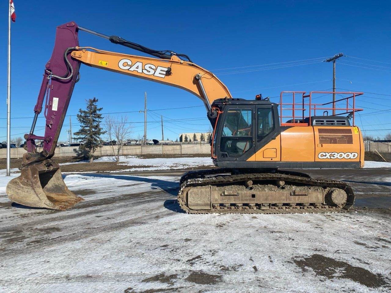 2019 CASE CX300D Excavator #7933 As