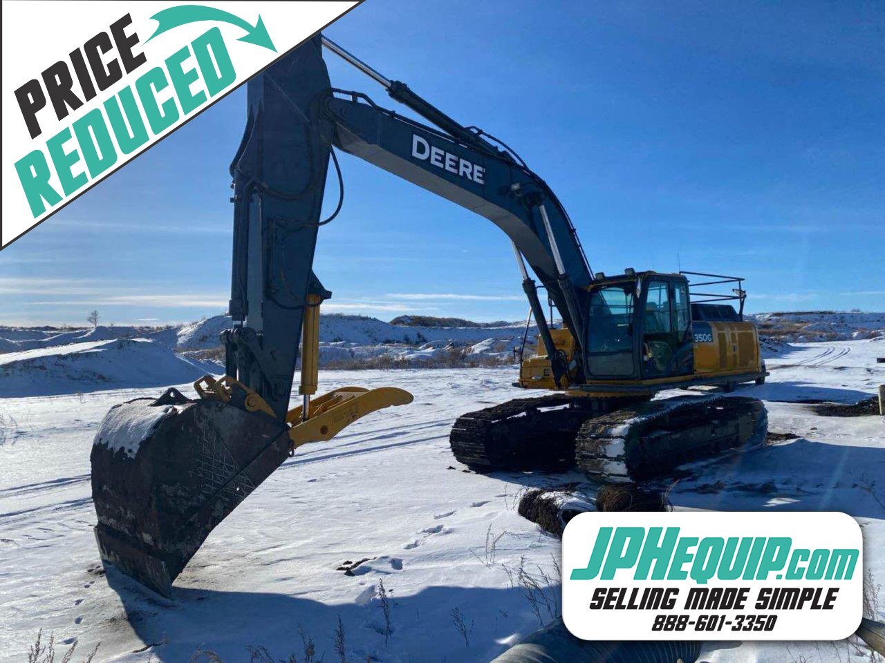 2015 Deere 350G LC Excavator #8258 AS