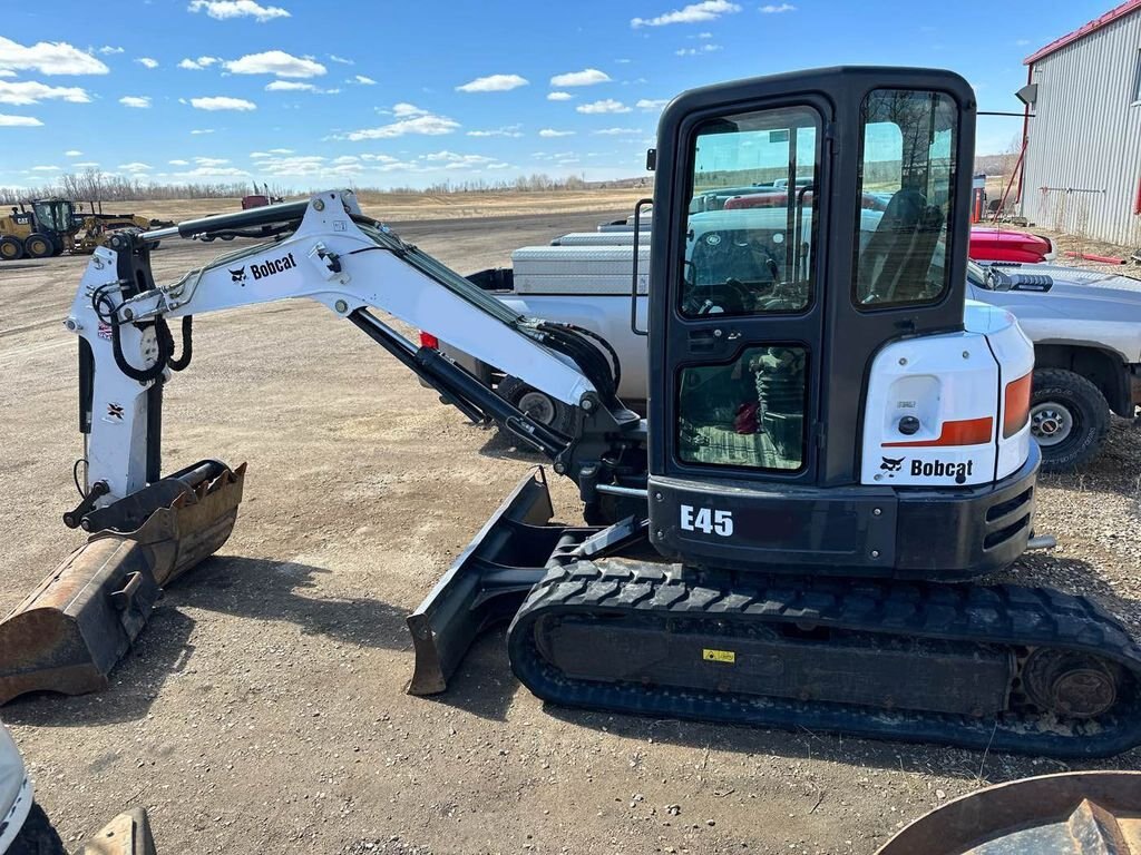 2016 Bobcat E45 Excavator With Thumb #7179 JP