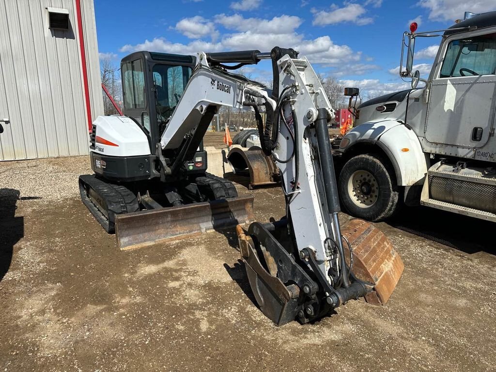 2016 Bobcat E45 Excavator With Thumb #7179 JP