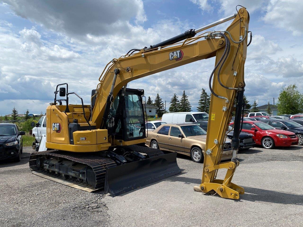 2023 Caterpillar 315 Excavator with 57 Cleanup Bucket ***New Machine*** #8306 BP