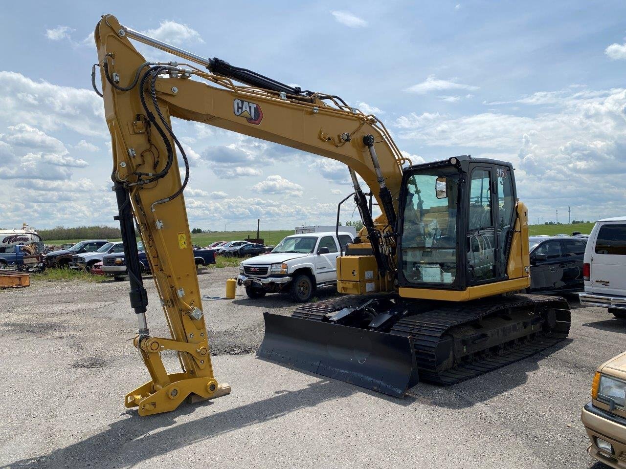 2023 Caterpillar 315 Excavator with 57 Cleanup Bucket ***New Machine*** #8306 BP