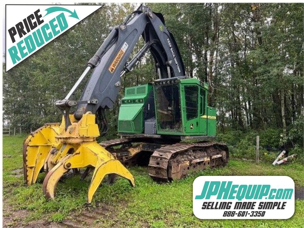 2014 Deere 853M Feller Buncher LOW HOURS - #7736 JF