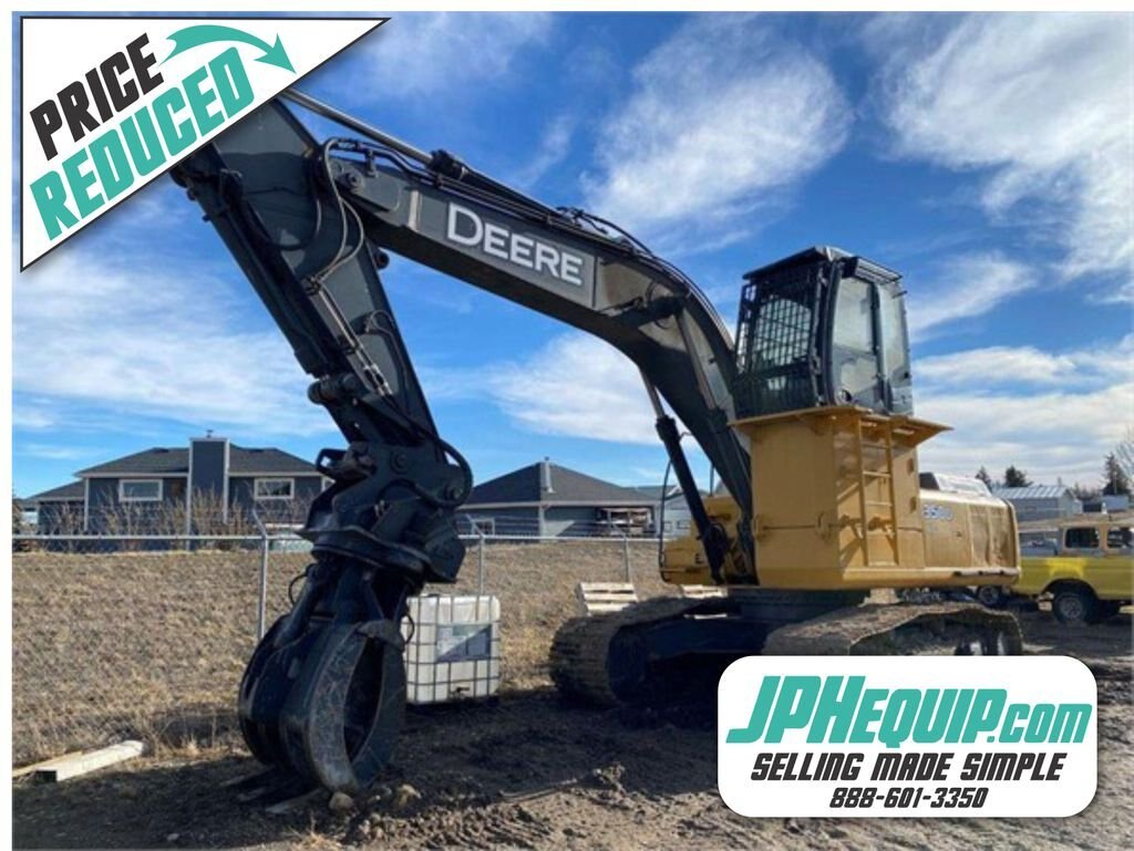 2010 Deere 350D Log Loader with Clam Grapple - #8272 BP