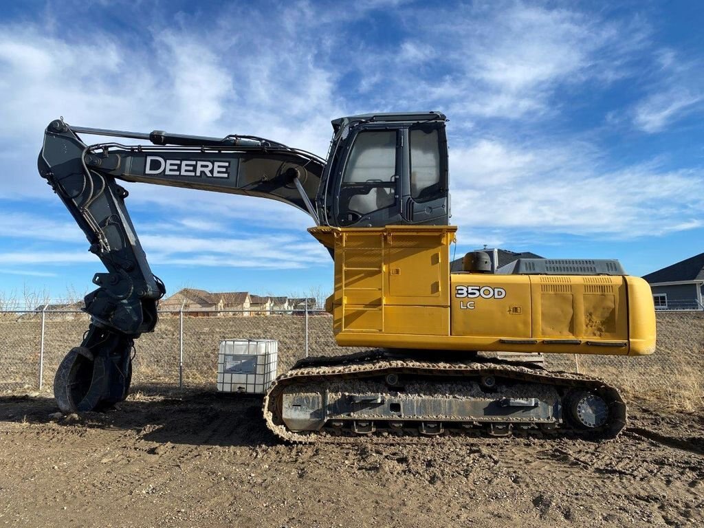 2010 Deere 350D Log Loader with Clam Grapple #8272 BP