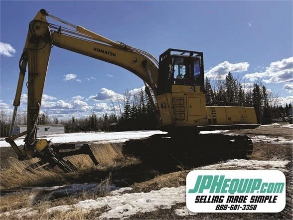 1996 Komatsu PC300HD-5 Butt-N-Top Log Loader - #7169 JF