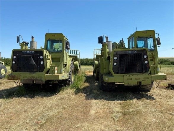 1989 Terex TS24C Motor Scraper Selling as a Pair Sister Machines #6333 BP