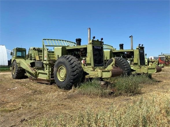 1989 Terex TS24C Motor Scraper Selling as a Pair Sister Machines #6333 BP