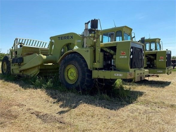 1989 Terex TS24C Motor Scraper Selling as a Pair Sister Machines #6333 BP