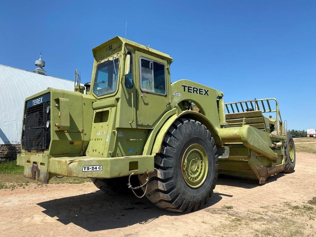 1989 Terex TS24C Motor Scraper Selling as a Pair Sister Machines #6334 BP