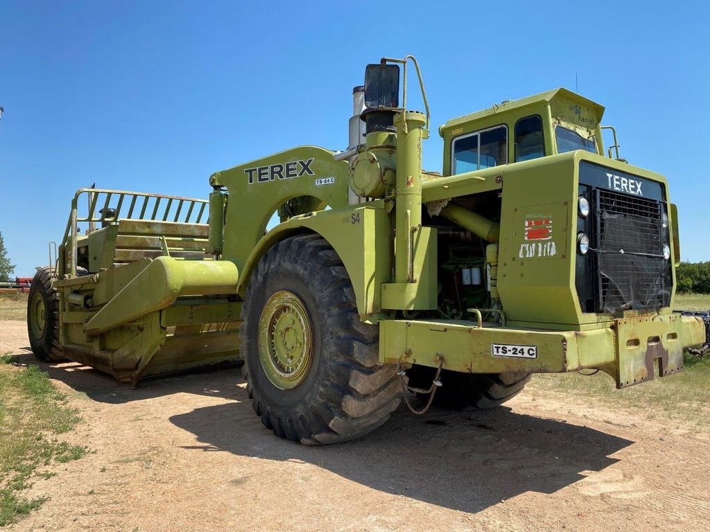 1989 Terex TS24C Motor Scraper Selling as a Pair Sister Machines #6334 BP