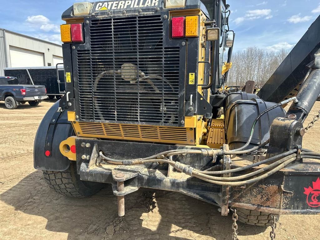 2015 CAT 140M AWD Motor Grader with Snow Wing #8455 JP