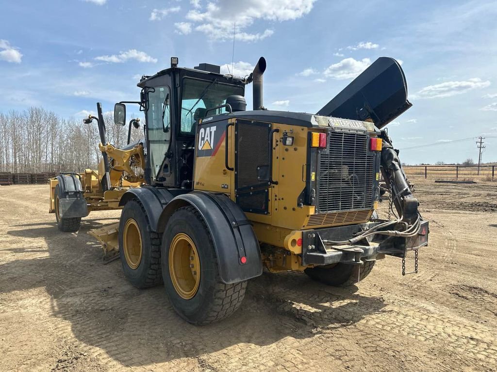 2015 CAT 140M AWD Motor Grader with Snow Wing #8455 JP