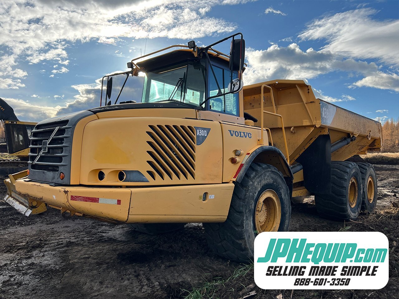 2007 Volvo A30D Articulated Rock Truck #8110 JF