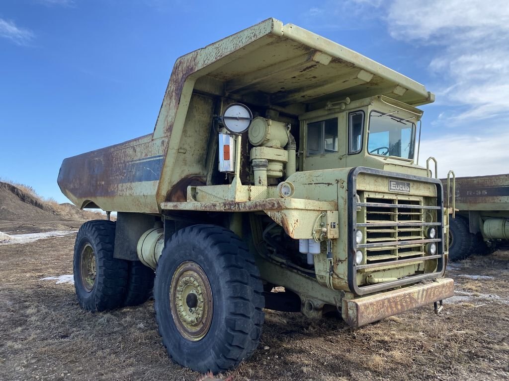 1983 EUCLID R35 Solid Frame Rock Truck #5622 BP