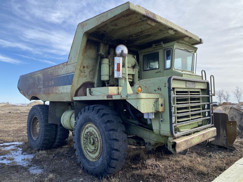 1983 EUCLID R35 Solid Frame Rock Truck #5623 BP