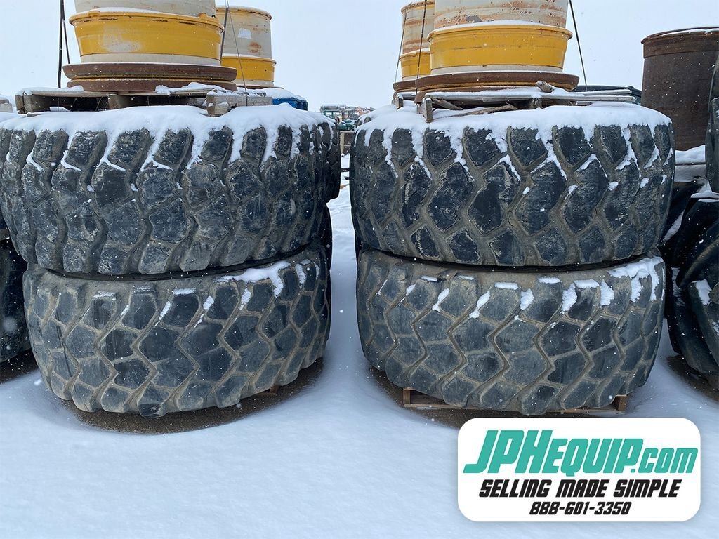 29.5xR25 Tires on Volvo A40E/F Rims #8582 BP