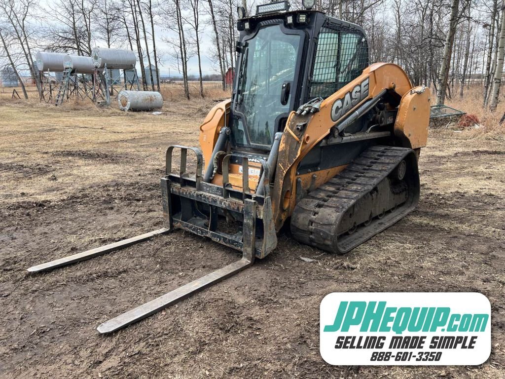 2012 Case TV380 Skid Steer Loader LOW Hours with Buckets - #8399 JF