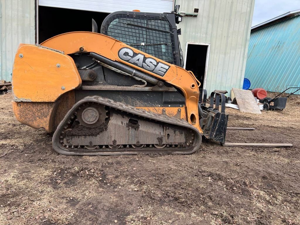 2012 Case TV380 Skid Steer Loader LOW Hours with Buckets #8399 JF