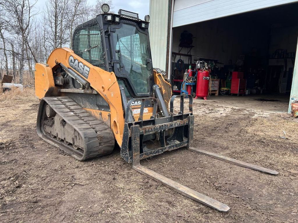 2012 Case TV380 Skid Steer Loader LOW Hours with Buckets #8399 JF